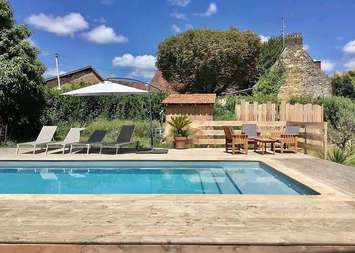 别墅 Le Sechoir A Tabac Et Sa Piscine Les Temps Des Sources